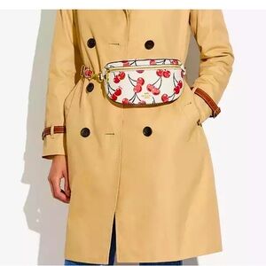 Coach Bethany Belt Bag With Cherry Print
